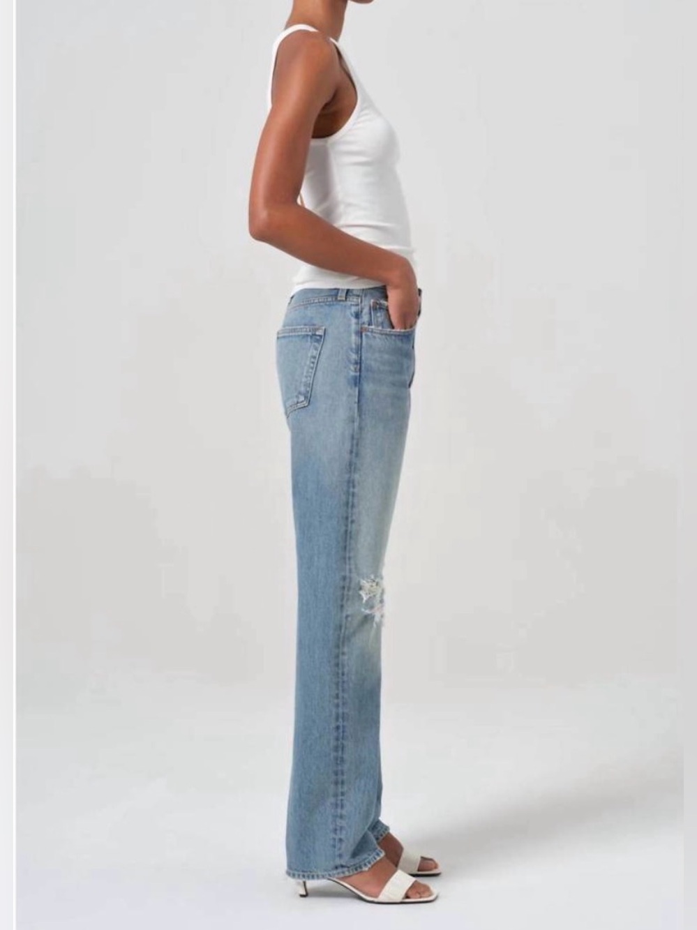 Agolde Kelly High Rise Relaxed Jean Size 29 - Picture 3 of 10